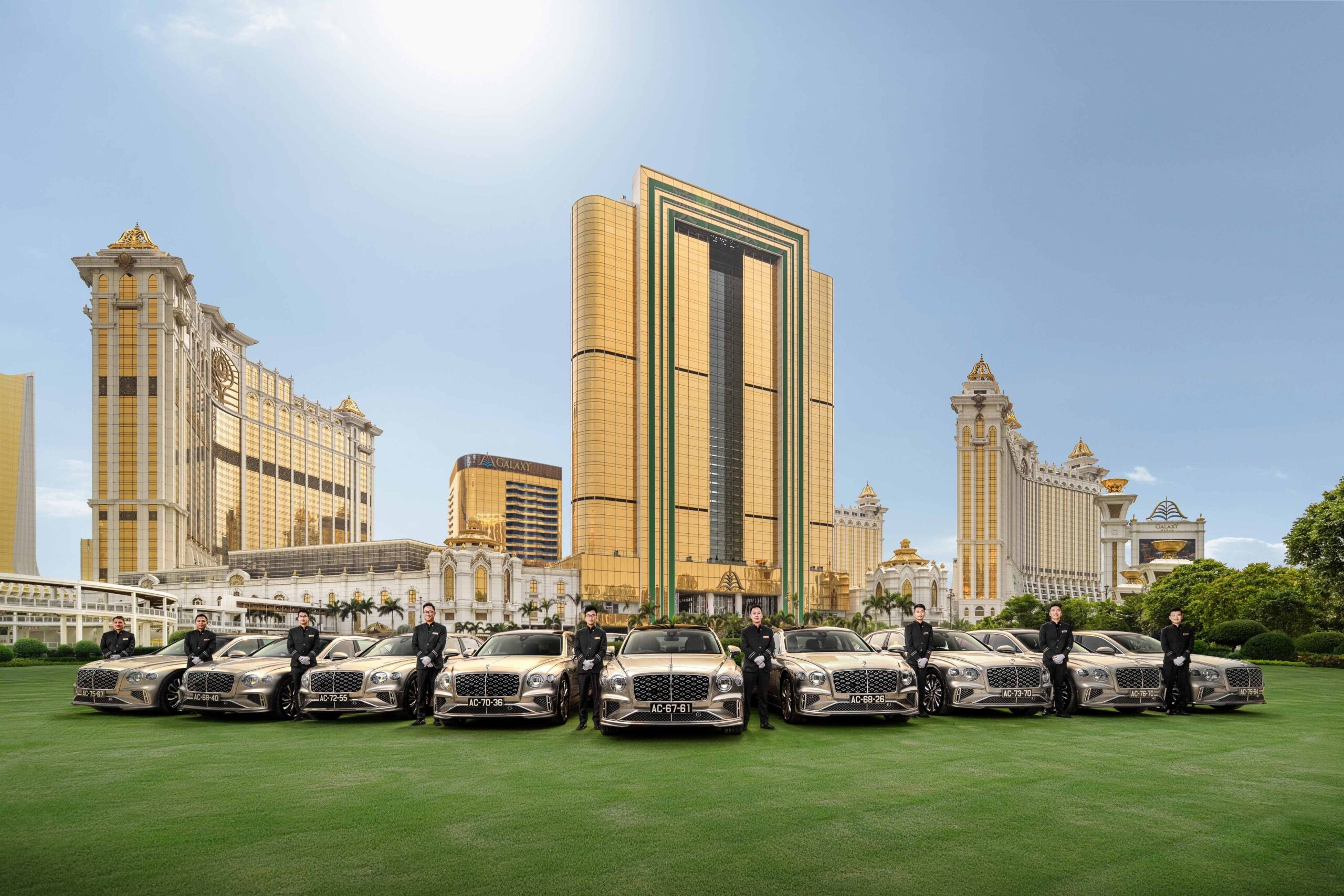 Galaxy Macau Unveils World’s Largest Bentley Flying Spur Mulliner Fleet, Elevating Guest Experiences to New Levels of Luxury
