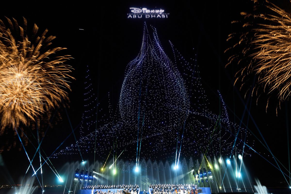 The biggest celebration of its kind as Yas Island Abu Dhabi lights up for Disney announcement