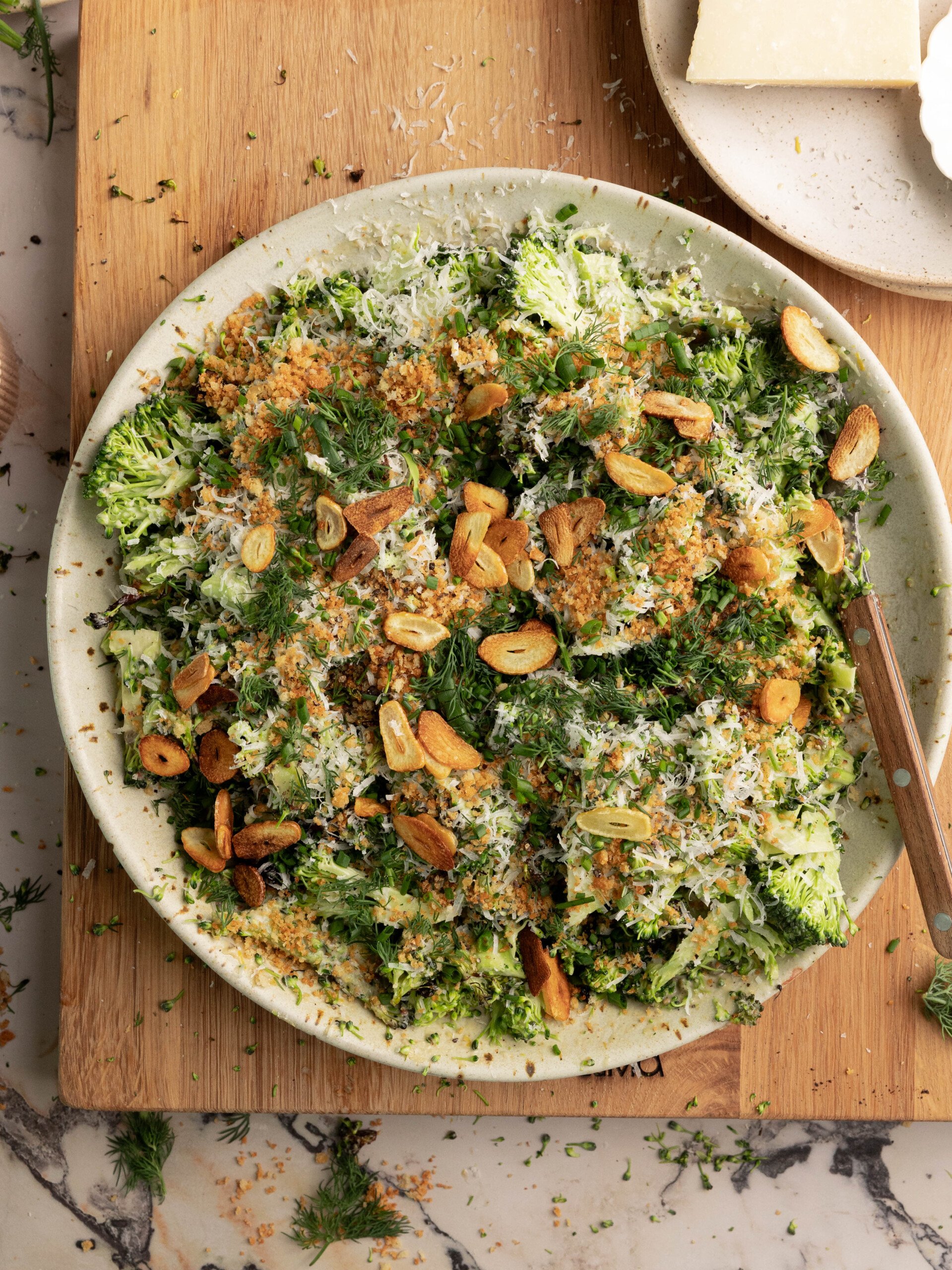 This Broccoli Caesar Salad is Perfection in 20 Minutes