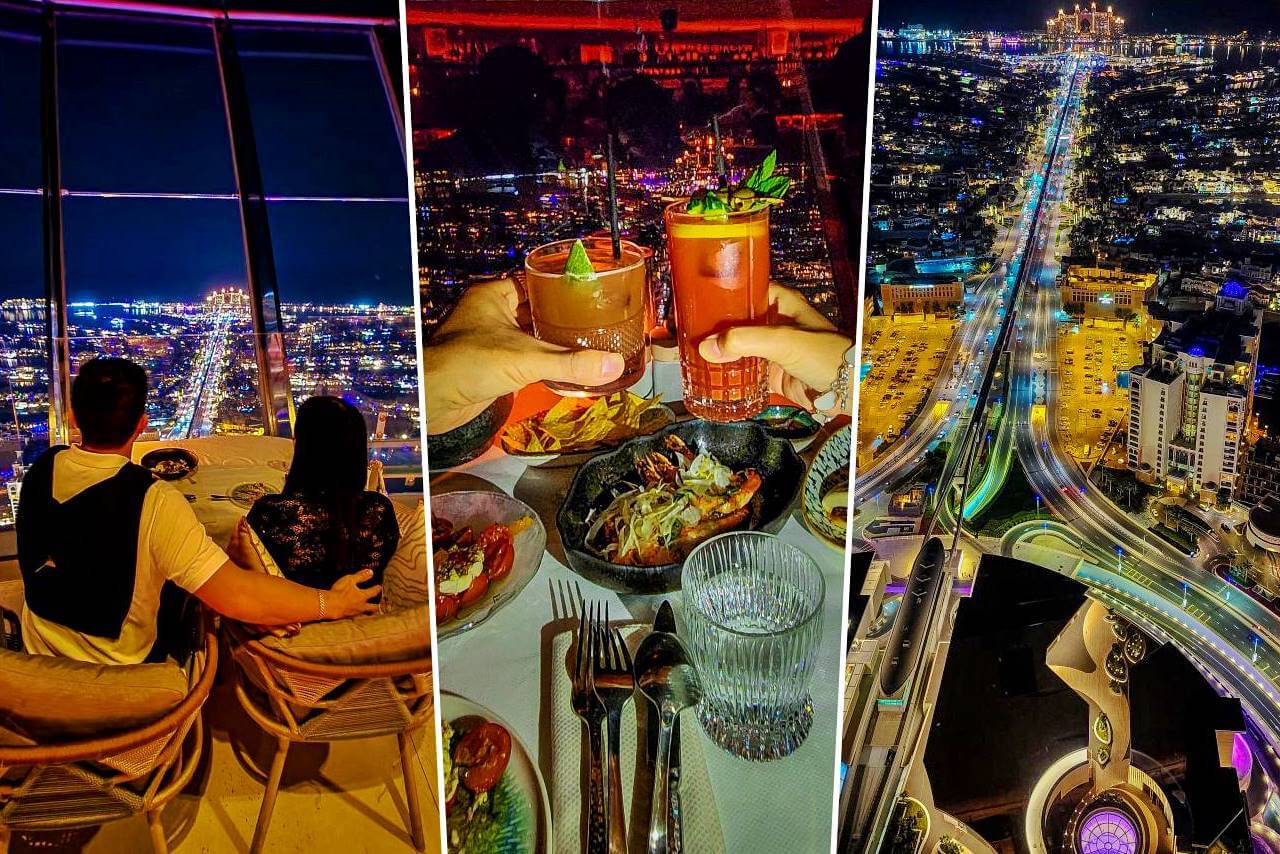 CouCou Dubai: Incredible Rooftop Fine Dining at The View at The Palm
